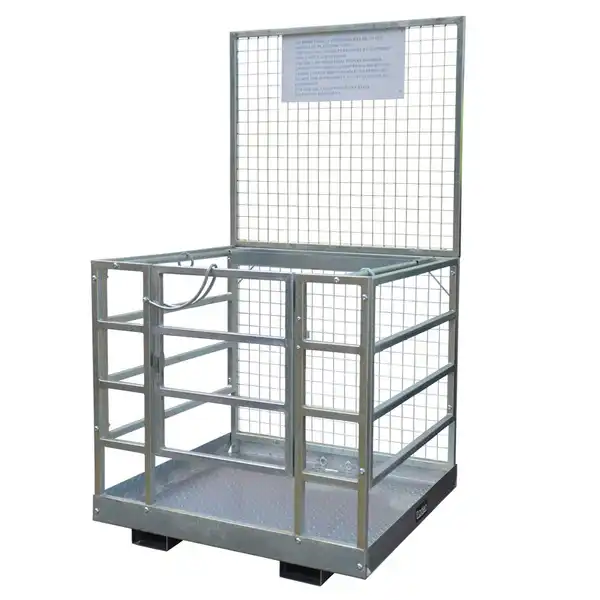 forklift-access-safety-cage-with-tool-box forklift-access-safety-cage-with-tool-box